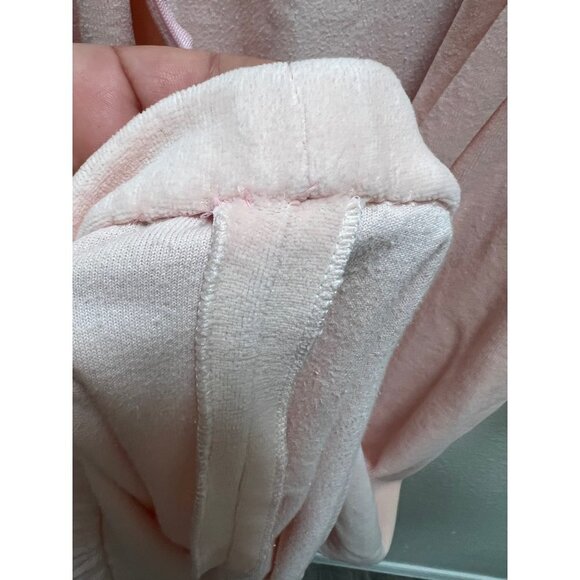 Vintage Diamond Tea Long Robe Soft Velour  with Pockets - Picture 9 of 9